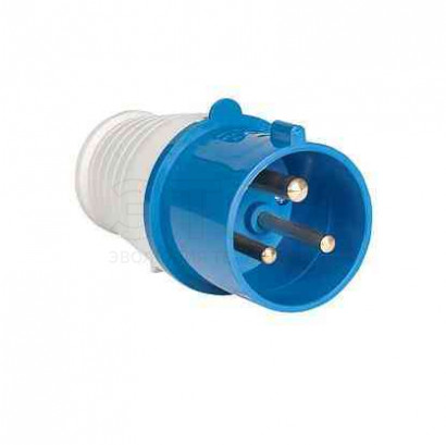 Вилка кабельная 3x32А IP44 PSP-023 переносная